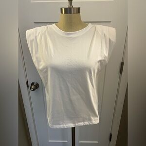Express White Tee